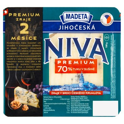 Obrázek ŠETŘÍME JÍDLEM: Jihočeská niva Premium 70% 100g