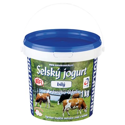 Obrázek ŠETŘÍME JÍDLEM: Jogurt selský, bílý 1Kg