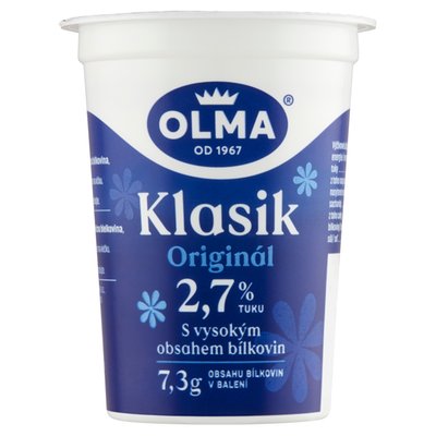 Obrázek ŠETŘÍME JÍDLEM: Olma Klasik originál bílý jogurt 150g