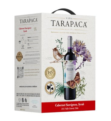 Obrázek Viña Tarapaca Cabernet Sauvignon Syrah červené víno 1,5l