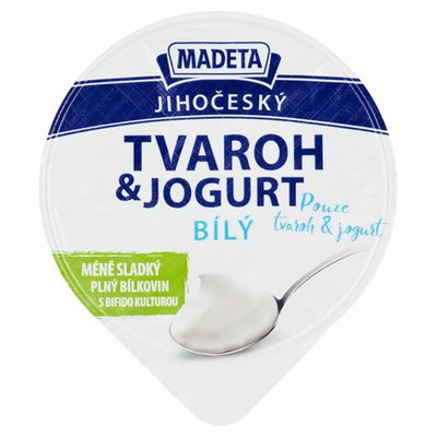 Obrázek ŠETŘÍME JÍDLEM: Jihočeský tvaroh jogurt bílý 135 g