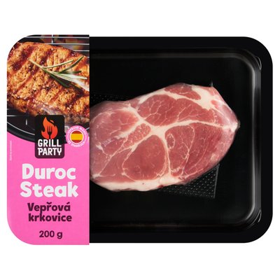 Obrázek GRILL Party Duroc steak vepřová pečeně 200g