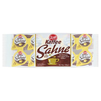 Obrázek ŠETŘÍME JÍDLEM: Zott Smetana do kávy 10 x 10g (100g)