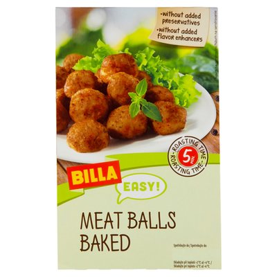 Obrázek ŠETŘÍME JÍDLEM: BILLA EASY Masové kuličky pečené 250g