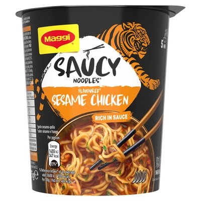 Obrázek MAGGI Saucy Noodles s příchutí Kuřete a Sezamu 75g