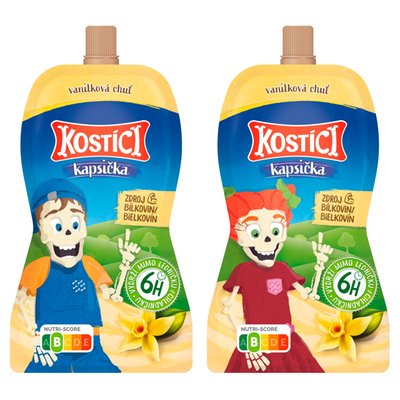 Obrázek ŠETŘÍME JÍDLEM: Kostíci Kapsička vanilka 130g