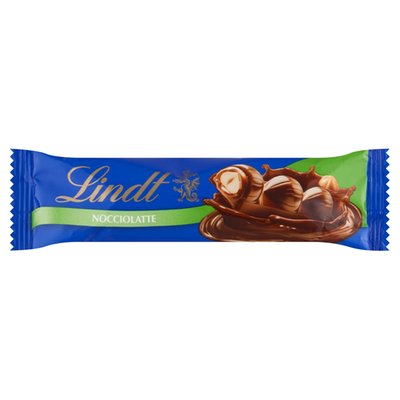Obrázek ŠETŘÍME JÍDLEM: Lindt Nocciolatte mléčná čokoláda s lískoořechovou náplní a celými lískovými ořechy 35g