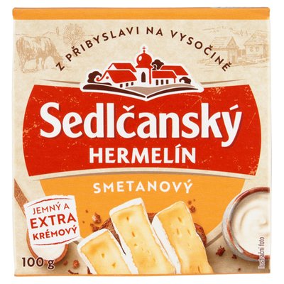 Obrázek ŠETŘÍME JÍDLEM: Sedlčanský Hermelín smetanový 100g