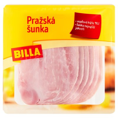 Obrázek ŠETŘÍME JÍDLEM: BILLA Pražská šunka 150g