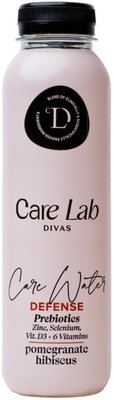 Obrázek Care Lab Divas Care Water Defense nápoj s přírodním aroma granátového jablka a ibišku 400ml