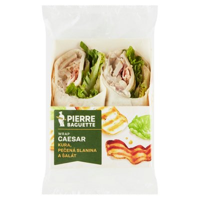 Obrázek ŠETŘÍME JÍDLEM: Pierre Baguette Wrap Caesar 155g