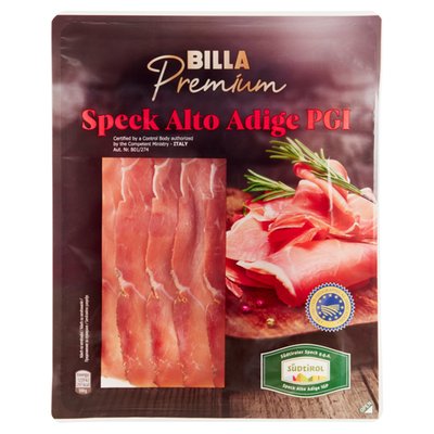 Obrázek ŠETŘÍME JÍDLEM: BILLA Premium Speck Alto Adige 100g