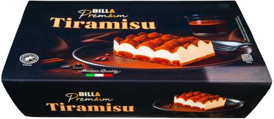 Obrázek ŠETŘÍME JÍDLEM: BILLA Premium Tiramisu 500g