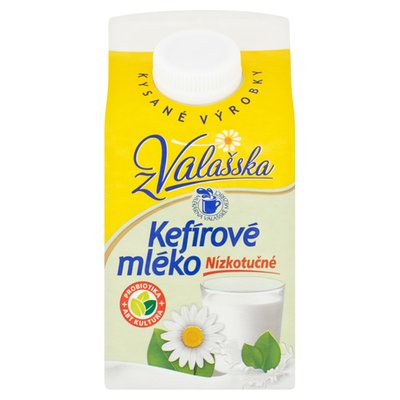 Obrázek ŠETŘÍME JÍDLEM: Mlékárna Valašské Meziříčí Kefírové mléko nízkotučné 500g