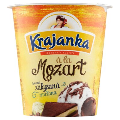 Obrázek ŠETŘÍME JÍDLEM: Krajanka Krémová zakysaná smetana 130g