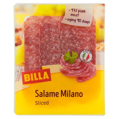Obrázek ŠETŘÍME JÍDLEM: BILLA Salame Milano 120g