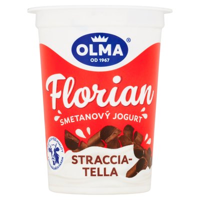 Obrázek ŠETŘÍME JÍDLEM: Olma Florian Smetanový jogurt stracciatella 150g