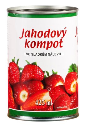 Obrázek Jahody ve sladkém nálevu 400 g