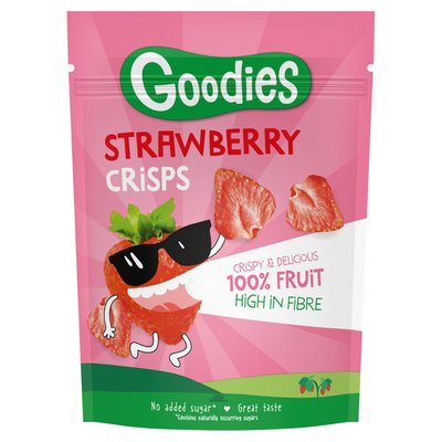 Obrázek Goodies 100 % jahodové plátky 12g