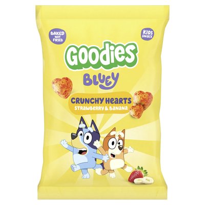 Obrázek Goodies Bluey křupky srdíčka banán a jahoda 30g