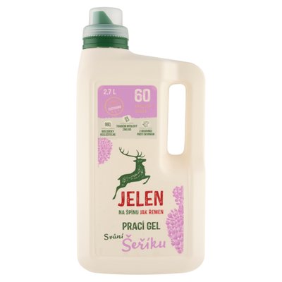 Obrázek Jelen Prací gel s vůní šeříku 60 pracích dávek 2,7l