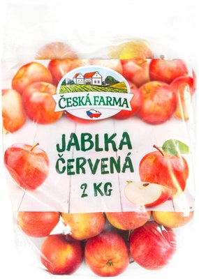 Obrázek Česká Farma Jablka červená 2kg