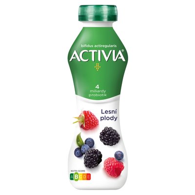 Obrázek ŠETŘÍME JÍDLEM: Activia Probiotický jogurtový nápoj lesní plody 280g