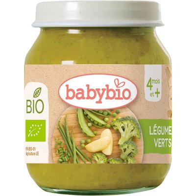 Obrázek BABYBIO bio zelená zelenina 130 g