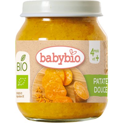 Obrázek BABYBIO bio sladké brambory 130 g