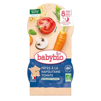 Obrázek BABYBIO Neapolské těstoviny 2x200 g