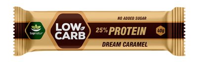 Obrázek Topnatur LOW CARB tyčinka proteinová - karamel 40g