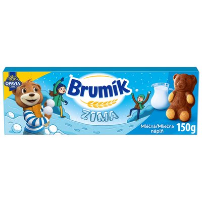 Obrázek Opavia Brumík Mléčná náplň jemné pečivo 150g