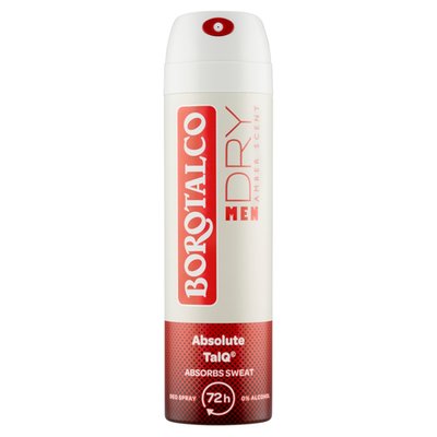 Obrázek Borotalco Men Dry Amber Scent 150ml