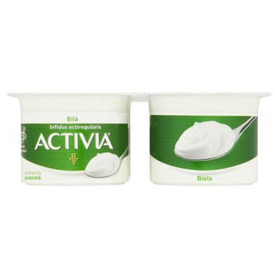 Obrázek ŠETŘÍME JÍDLEM: Activia probiotický jogurt bílý 4 x 120g