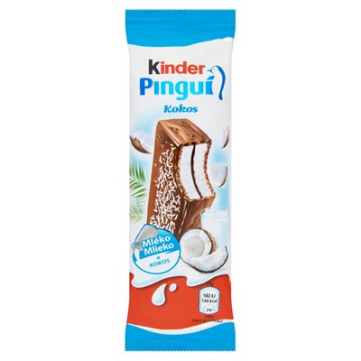 Obrázek ŠETŘÍME JÍDLEM: Kinder Pinguí kokos 30g