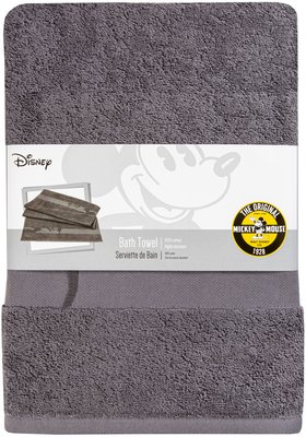 Obrázek Disney Plážová osuška 70x140cm šedá