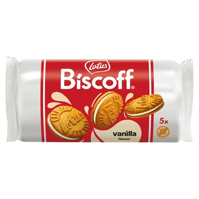 Obrázek Lotus Biscoff Karamelizované sušenky spojené náplní s vanilkovou příchutí 50g