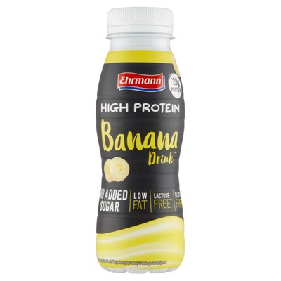 Obrázek ŠETŘÍME JÍDLEM: Ehrmann High Protein Banana Drink 250ml