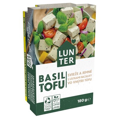 Obrázek ŠETŘÍME JÍDLEM: Lunter Tofu bazalkové 180g