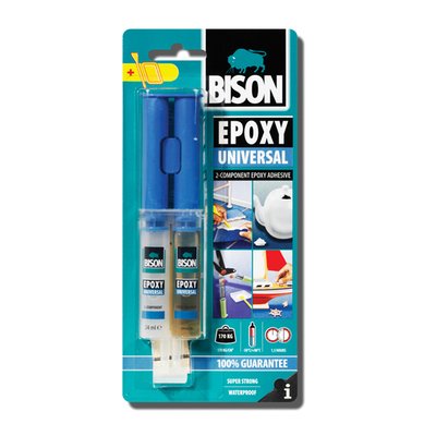 Obrázek Bison Vysokopevnostní epoxidové lepidlo 24ml