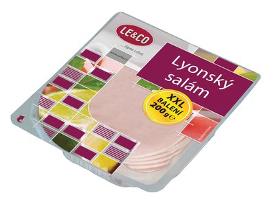 Obrázek ŠETŘÍME JÍDLEM: Le & Co Lyonský salám 200g