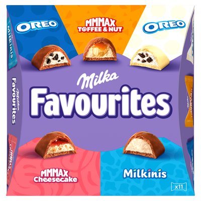 Obrázek Milka Bonboniera Favourites, mix pralinek 95g