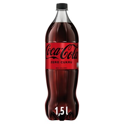 Obrázek ŠETŘÍME JÍDLEM: Coca-Cola Zero 1,5l