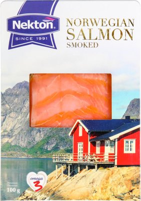 Obrázek ŠETŘÍME JÍDLEM: NEK Losos uzený plátky, 100g