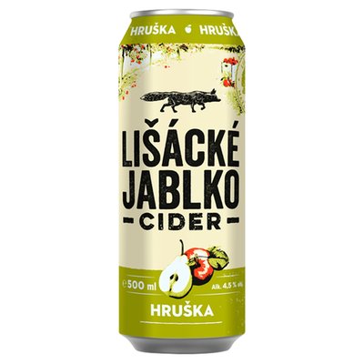Obrázek ŠETŘÍME JÍDLEM: Lišácké jablko cider hruška 0,5l