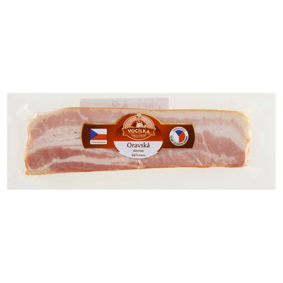 Obrázek ŠETŘÍME JÍDLEM: VOCÍLKA Oravská slanina 94% masa 200g