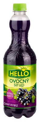 Obrázek Hello Ovocný sirup černý rybíz 0,7l