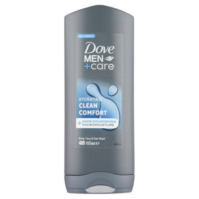 Obrázek Dove Men+Care Clean Comfort sprchový gel 400ml