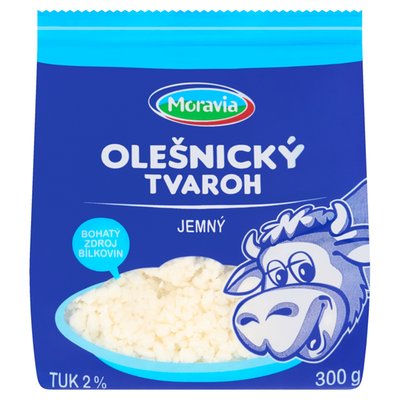 Obrázek ŠETŘÍME JÍDLEM: Moravia Olešnický tvaroh jemný 300g
