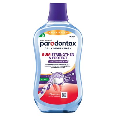 Obrázek Parodontax Advanced Gum Strengthen & Protect Icy Mint ústní voda 500ml